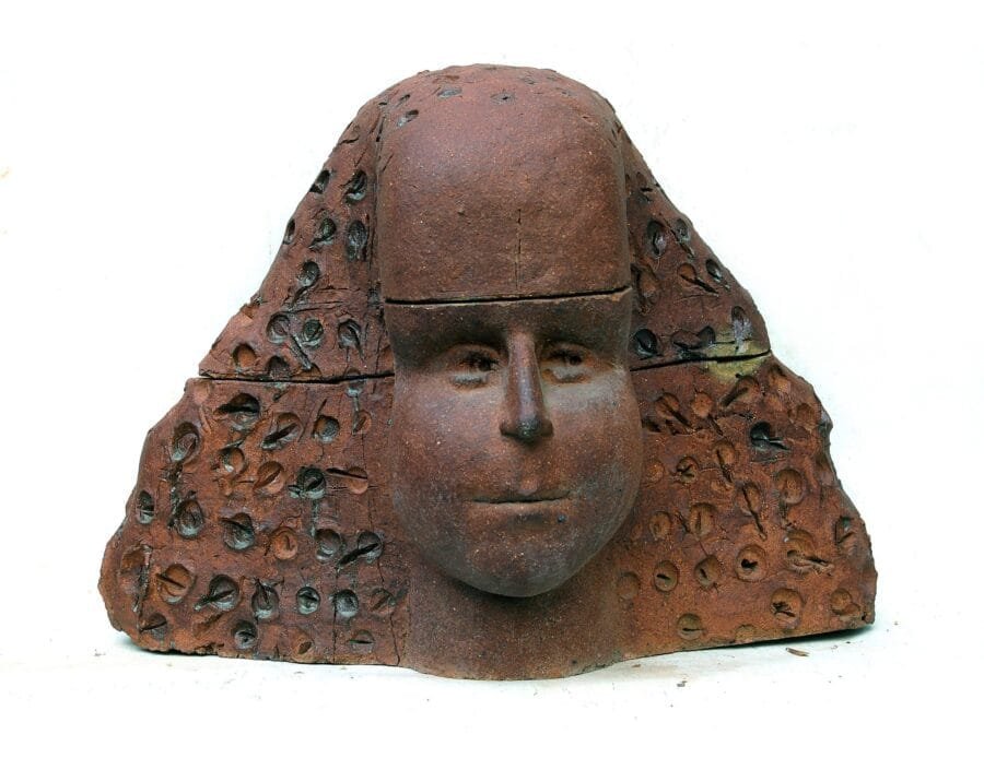 Abstract High Temperature Fired Ceramic Sculpture Luis Mandiola 00056